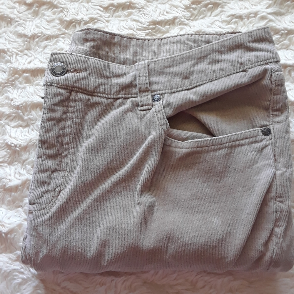 Faded Glory Tan Corduroy Pants 16A